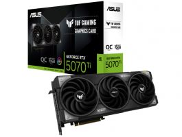 Asus Videókártya NVIDIA TUF Gaming RTX 5070 Ti OC Edition 16GB (90YV0MD0-M0NA00)